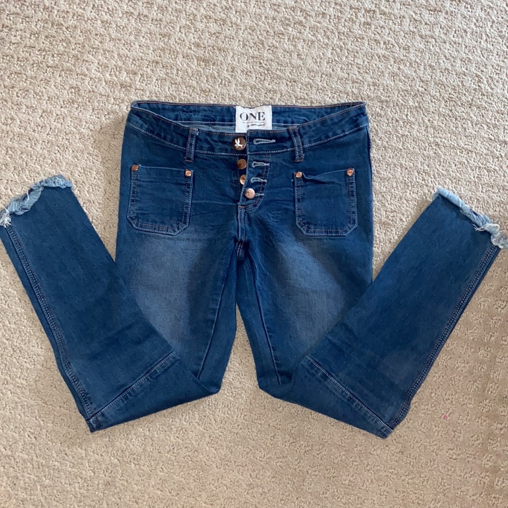 One Teaspoon skinny crops